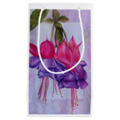 PAARSE EN PINKFUCHSIESTROOM KLEIN CADEAUZAKJE (Voorkant)