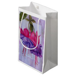 PAARSE EN PINKFUCHSIESTROOM KLEIN CADEAUZAKJE