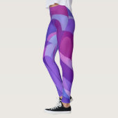 Paarse en Plum Artsy Leggings (Links)