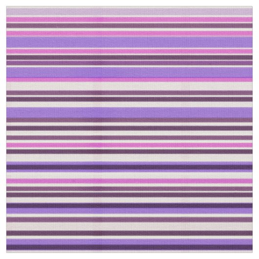 Paarse en Plum Stripe Stof (Close Up)