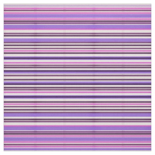 Paarse en Plum Stripe Stof (Swatch)