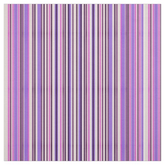Paarse en Plum Stripe Stof (Swatch)