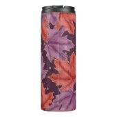 PAARSE EN RODE AUTUMN MAPELLEAVES THERMOSBEKER (Achterkant)