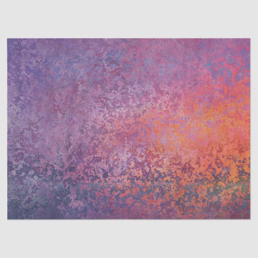 Paarse en rode grunge tissuepapier (Voorkant)