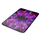 Paarse en rode kaleidoscoop badmat (Gekanteld)
