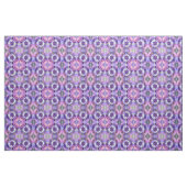 Paarse en Roze Abstracte Collage Stof (Yard (91,4 cm))
