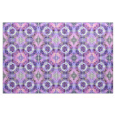 Paarse en Roze Abstracte Collage Stof (Fat Quarter)
