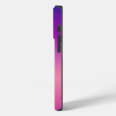 Paarse en roze achtergrond Case-Mate iPhone case (Achterkant / Links)