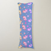 Paarse en roze Baby Pillow Lichaamskussen (Voorkant Verticaal)