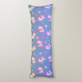 Paarse en roze Baby Pillow Lichaamskussen (Achterkant (Verticaal))