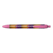 Paarse en Roze Bloem Pen (Achterkant)