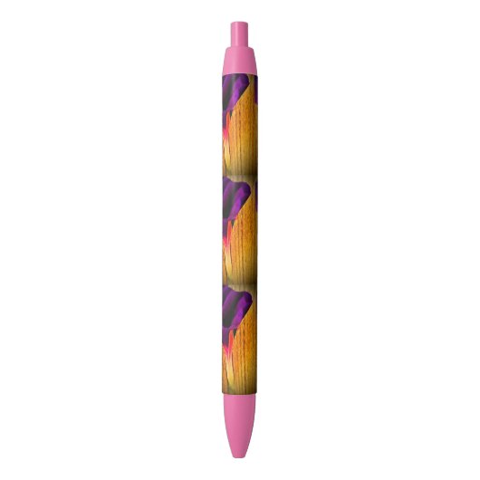 Paarse en Roze Bloem Pen (Voorkant Verticaal)