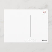 Paarse en roze bloemen: lupinen @ Nieuw-Zeeland Po Briefkaart (Achterkant)