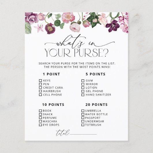 Paarse en roze bloemen Wat zit er in je paardenspe (Voorkant)