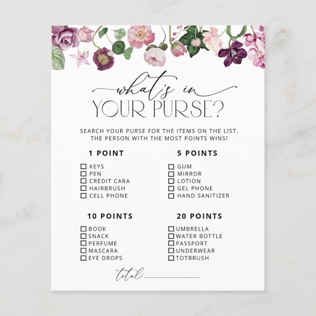 Paarse en roze bloemen Wat zit er in je paardenspe (Voorkant)