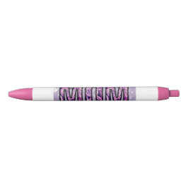 Paarse en roze design pen voor mama