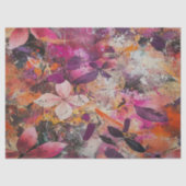 Paarse en roze explosie decoupage tissuepapier (Voorkant)