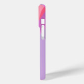 Paarse en roze golven Case-Mate iPhone case (Achterkant / Links)