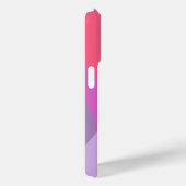 Paarse en roze golven Case-Mate iPhone case (Achterkant / Rechts)