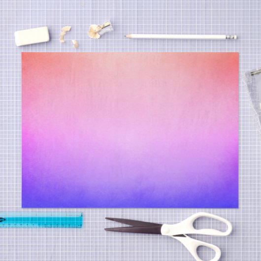 Paarse en roze gradiënt tissuepapier (Craft)