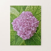 Paarse en roze hydrangea Bloem Puzzle Legpuzzel (Verticaal)