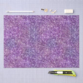 Paarse en Roze Iridiserende Gradiënt Glitter Tissuepapier (Craft)