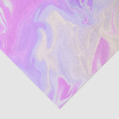 Paarse en Roze Iriserende Gradiënt Marmer Tissuepapier (Detail)
