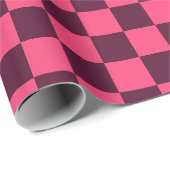 Paarse en roze kast cadeaupapier (Rol Hoek)