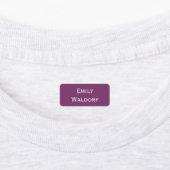 Paarse en Roze Kindernaamlabels voor Schoolkleding Labels (Aangebracht)