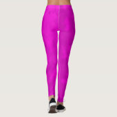 Paarse en roze kleurstof, leggings (Achterkant)
