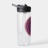 Paarse en roze mandala waterfles (Rechts)