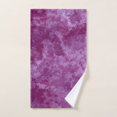 paarse en roze Marmer abstract Bad Handdoek (Handdoek)