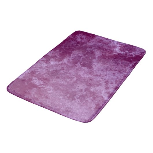 paarse en roze Marmer abstract Badmat (Gekanteld)