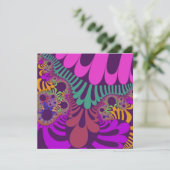 Paarse en Roze Mod Kaart (Staand voorkant)