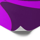 Paarse en Roze Mod Poster (Hoek)