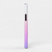 Paarse en roze ombre ontwerp Case-Mate iPhone case (Achterkant/rechts)