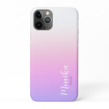 Paarse en roze ombre ontwerp