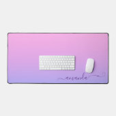 Paarse en roze ombreKoffers Bureaumat (Keyboard & Muis)