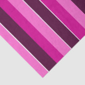 Paarse en roze strepen tissuepapier (Detail)