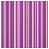 Paarse en roze strippatroon stof (Swatch)