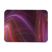 Paarse en roze stromen magneet (Horizontaal)