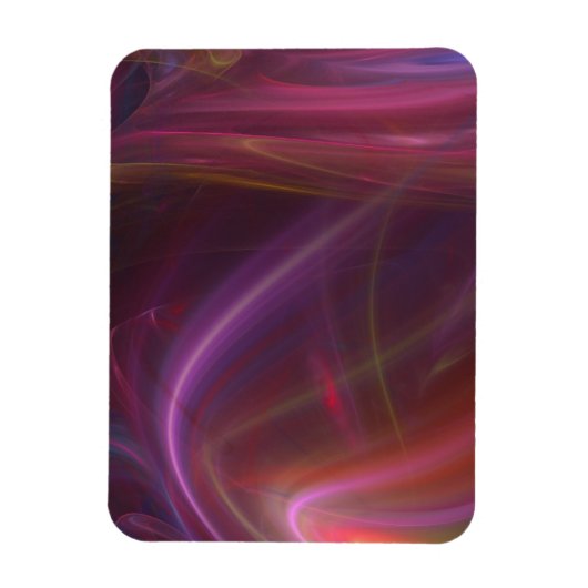 Paarse en roze stromen magneet (Verticaal)