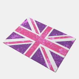 Paarse en roze Uniefaciliteit, Londense vlag Deurmat