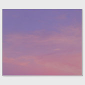 Paarse en roze verzinking cadeaupapier (Vlak)