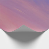 Paarse en roze verzinking cadeaupapier (Hoek)