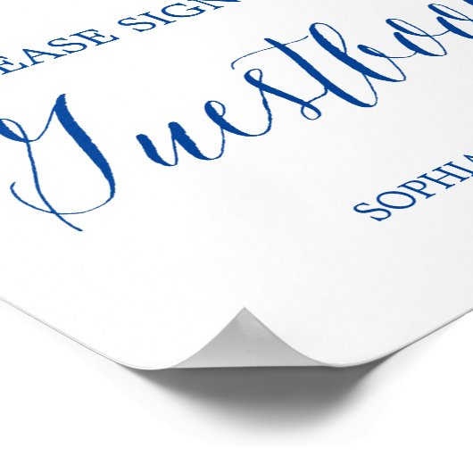 Paarse en roze Waterverf bloemen Poster (Hoek)