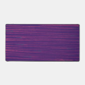 Paarse en Roze Wild Striped Desk Mat Pad (Voorkant)
