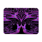 Paarse en roze wizardware magneet (Horizontaal)