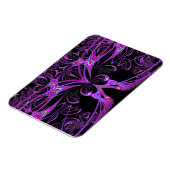 Paarse en roze wizardware magneet (Linkerzijde)