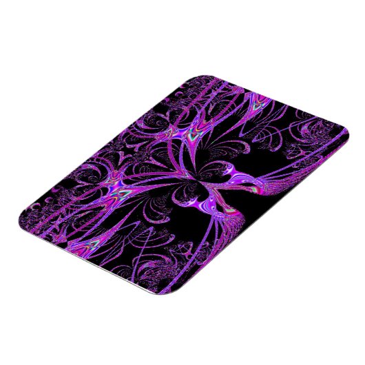 Paarse en roze wizardware magneet (Linkerzijde)